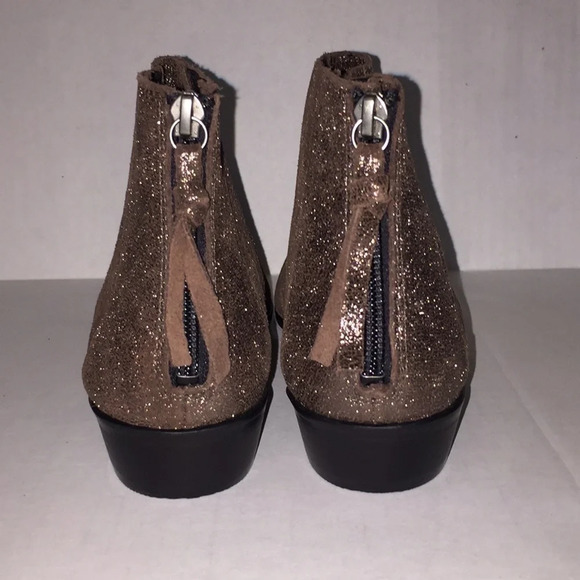 Kenneth Cole NWOB Metallic Brown Booties in Sz. 8 - Picture 3 of 5